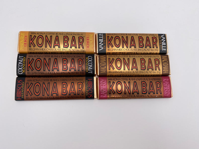 Kona Chocolate Bars