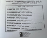 Fishes of Hawaii Coloring Book with Crayola Crayons