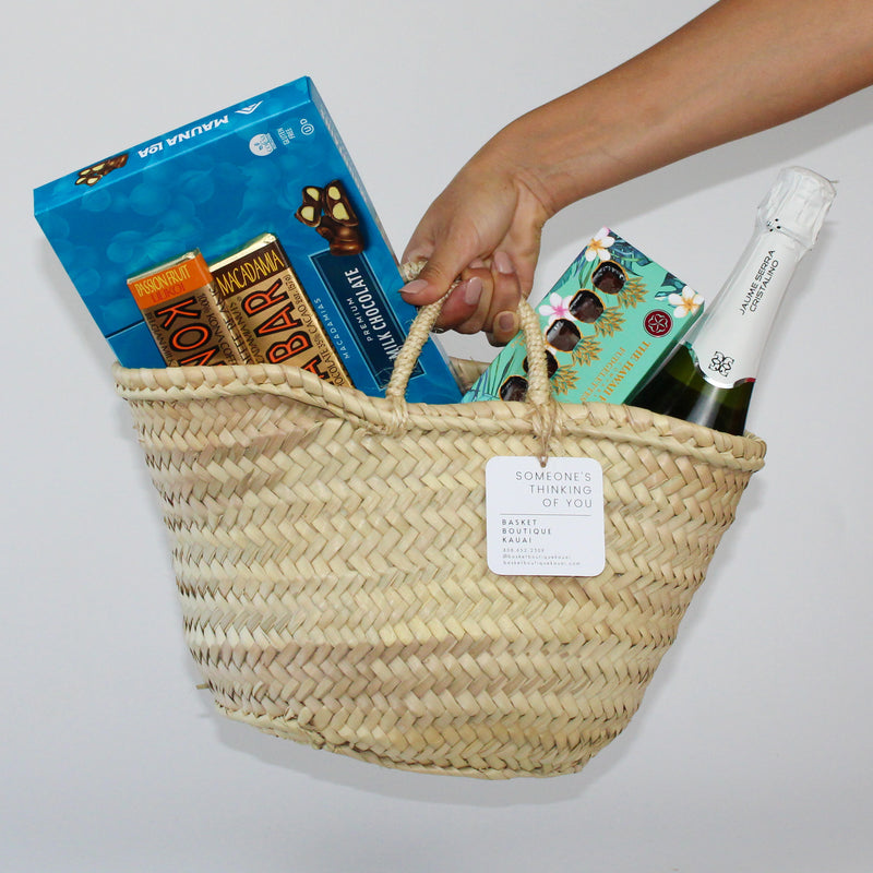 Mini Bubbly Champagne Gift Basket - Ship FREE - Twana's Creation Gourmet  Gift Basket